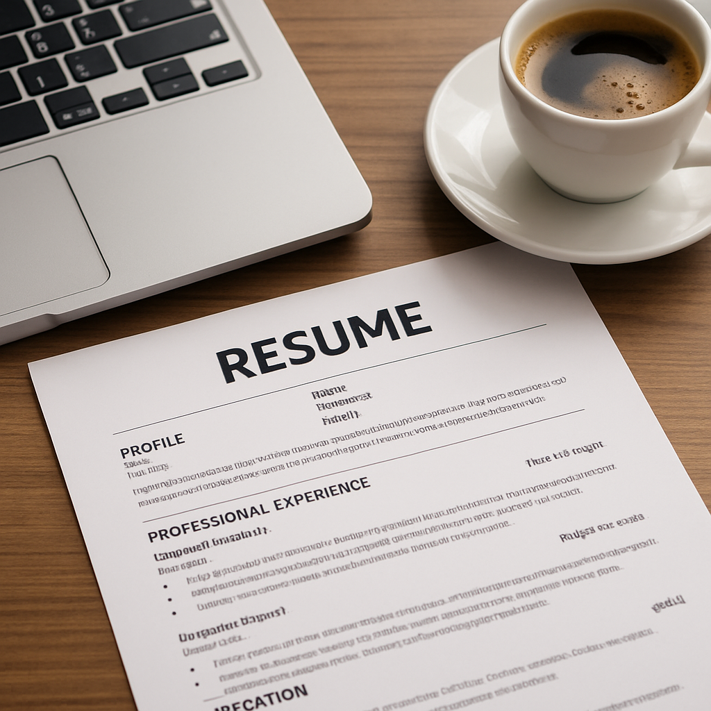 Como Preparar um Currículo Imbatível para a Sua Entrevista de Emprego